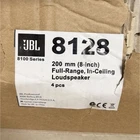 Jbl 8128 Wired Full-range Round Ceiling Speakers, White (4 Speakers) Open. Price: $109.99.