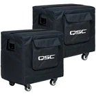 Qsc KS112-CVR Padded Subwoofer Covers For Pair New. Price: $228.40.