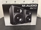M-audio AV32 Studio Monitors With Cables New. Price: $59.99.