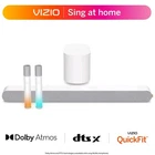 New, Vizio Micme 2.1 Karaoke Soundbar, Wireless Microphones And Subwoofer. Price: $144.99.