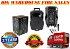 4000W Bluetooth Dsp Fm Radio Usb Portable Pa Dj Karaoke Speaker New. Price: $249.99.