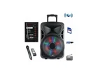 Befree Sound BFS-4400 12" Bluetooth Rechargeable Rgb Party Speaker New. Price: $110.49.