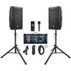 Proreck Pa Powered Mixer System 2000W 6-CHANNEL With 12'' New. Price: $409.99.
