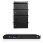 Zethus Line Array Set Dual 6.5 Speakers + 1 Amp Frame (ZSV26X4NTA32) New. Price: $1776.49.