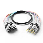 Proreck 6FT Snake Cable, 8CHANNEL Shielded Audio 1/4'' Trs To Xlr Femal... New. Price: $58.38.