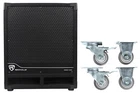 Rockville RBG12S 12" 1400 Watt Active Powered Pa Subwoofer Dj/pro+steel Casters New. Price: $284.90.