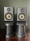 Krk Rokit Generation Studio Monitor Speakers (pair) RP5G5 W/ Stands Used. Price: $300.00.