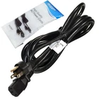 Hqrp Ac Power Cord For Krk Rokit RP5G2 RP6G2 RPG2 RP8G2 VXT8 VXT6 VXT4 New. Price: $9.95.