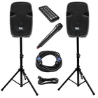 Seismic Audio 12" Powered Speaker System Bluetooth Wireless PAIO12 New. Price: $283.99.