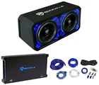 Rockville DV12K6D2 Dual 12" 4800W Car Subwoofers In Plexi Box+amp+wire Kit New. Price: $601.90.
