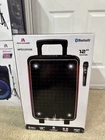 Maxpower MPD1255XB 12" Trolley Speaker Bluetooth Aux Wireless Mic Led Fm Radio New. Price: $140.00.