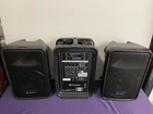 Knox Gear 8 In Active Loudspeakers Combo Set With Usb Sd And Bluetooth Used. Price: $104.99.