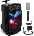 Pyle 400W Rechargeable Outdoor Bluetooth Speaker Portable Pa System W/ 8? Subwoo Certified. Price: $57.99.