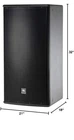 Jbl Professional AM7215/64 High Power 2-WAY Loudspeaker 15" Lf & Rotatable Horn Used. Price: $699.99.