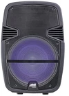 Sound Pro NDS-1517 Portable 15" Bluetooth Pa Speaker, Disco Light, Fm Radio New. Price: $45.00.