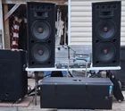 Rockville Rsg 15.24 & Electro-voice ELX215 Speakers, Behringer SX2442FX Mixer Used. Price: $800.00.