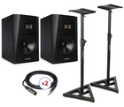Adam Audio T8V 8-INCH Powered Studio Monitor Pair With Stands Cables New. Price: $799.00.