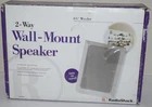 Radioshack 40-4099 2-WAY Wall-mount Speaker 100W Max New. Price: $35.99.