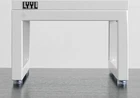 Speaker Stand White New. Price: $109.00.