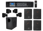 Jbl Commercial SUB+(4) SATELLITE+(4) Wall SPEAKERS+350W Amp For Office/store/gym New. Price: $1474.80.