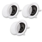 Acoustic Audio CS-IC83 Flush Mount Ceiling Speakers With 8" Woofers Pack New. Price: $103.88.