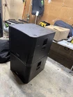 Qsc KW181 Powered Active Subwoofer 1000W Inches With Covers Pair Used. Price: $1800.00.