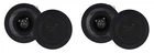 4) Rockville CC4T Black 4" Commercial 70V Ceiling Speakers For Restaurant/bar New. Price: $74.90.