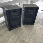 Pair Optimus Speaker 8 Ohm Cat. NO.40-0120. 100, 200 Watts Used. Price: $327.00.