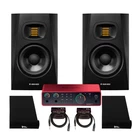 Adam Audio T5V Active Nearfield Monitors With Interface, Cables Bundle New. Price: $729.99.