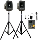 Anchor Audio Megavox 2 Wireless Pa System With Handheld, Headworn Microphones New. Price: $3324.99.
