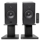 (2) Rockville HD5B 5" Powered Bluetooth Bookshelf Home Theater Speakers+stands New. Price: $144.95.