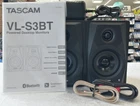 Tascam VL-S3BT Powered Monitor Speakers Pair Bluetooth Black Tested Used. Price: $150.49.