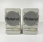 Pair Of Vintage Roland MS-30 Compact Passive Monitor Speakers White Used. Price: $149.90.