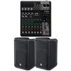 Yamaha DBR10 700W Speaker Pair W/ MG10XCV 10-CHANNEL Mixer & Spx Effects New. Price: $961.97.