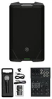 Mackie SRT215 1600W Powered Dj Pa Speaker W/BLUETOOTH+4-CH. Mixer+microphone New. Price: $749.99.