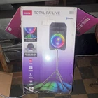 Ion Total Pa Live Bluetooth Speaker System 500W Rms Black W/ Lights Used. Price: $99.99.