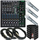 Mackie PROFX10V3 Mixer W/usb & Effects +3 Emb Mic +6 Xlr And To 1/4 Cables New. Price: $299.99.