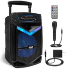Pyle Portable Bluetooth Pa Speaker System - 1200W Rechargeable 15", Black New. Price: $255.99.