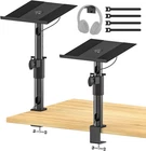 Heigh & Angle Adjustable Desk Clamp Speaker Stands For Samsung Hw Q990D/Q990C/Q9 Brand. Price: $55.31.