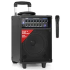 Pyle Wireless Portable SYSTEM-400W Bluetooth Compatible 8 Inch, Black New. Price: $241.99.