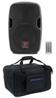 Rockville BPA8 8" Powered 300W Dj Speaker Bluetooth+weather Proof Carry Bag New. Price: $149.95.