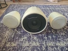 Untested Control 60 Ps/t-wh Pendant Subwoofer White & (2) Jbl 65P/T-WH For. Price: $225.00.