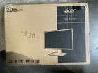 Acer, 20" V206HQL Abmd 19.5" .27 1600X900 60HZ Lcd Black Open. Price: $53.35.