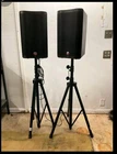 Lot Of (2) Harbinger V2310 W/ TS-90B Telelock Tripod Stands Used. Price: $380.00.
