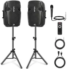 Wireless Pa Speaker System 1800W Bluetooth 35MM Mount Pyle PPHP1249KT Portable New. Price: $533.99.