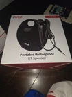 Pylehome PNX6BK Portable Waterproof Bluetooth Speaker New. Price: $50.00.
