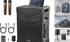 GTSK10-3 3-WAY Portable Bluetooth Pa Speaker System Wireless Karaoke New. Price: $411.38.