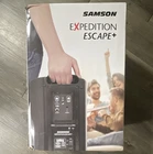 Samson Expedition Escape+ 50W Portable Rechargeable Bluetooth Pa Speaker Black Used. Price: $100.00.
