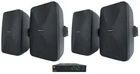 Jbl Csa 280Z Commercial AMPLIFIER+(4) Indoor/outdoor Black Swivel Wall Speakers New. Price: $749.85.