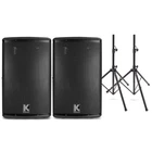 Kustom KPX10 Passive Speaker Package With Stands New. Price: $399.99.